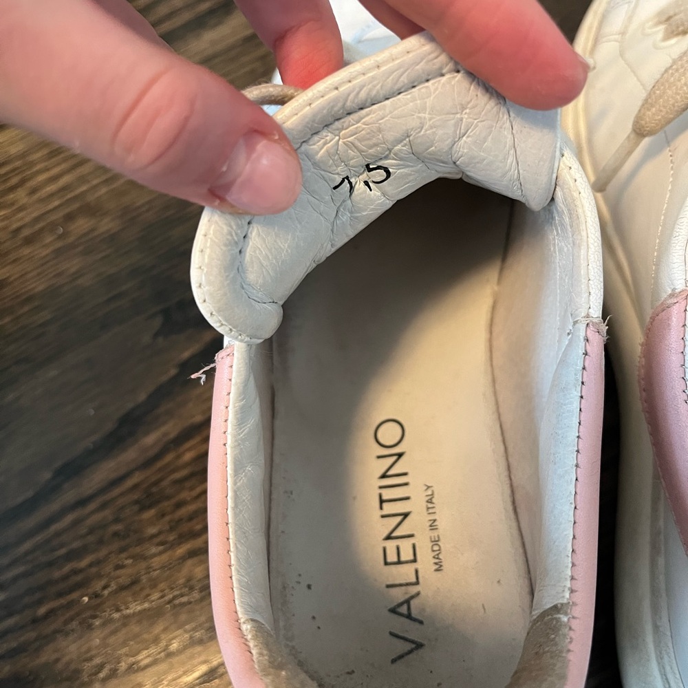 Valentino by Mario Valentino Fresia Leather Sneaker - Picture 6 of 7